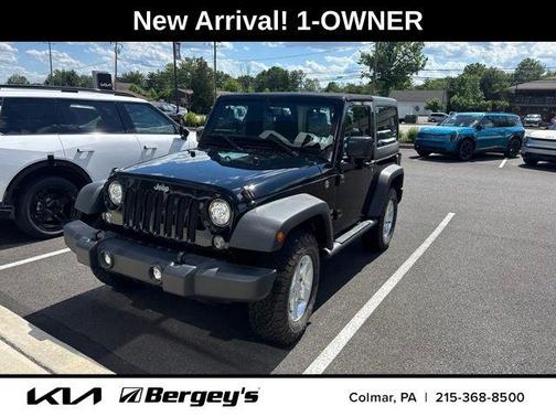 Black Clearcoat 2017 Jeep Wrangler Sport