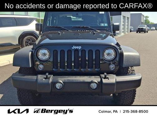 Black Clearcoat 2017 Jeep Wrangler Sport