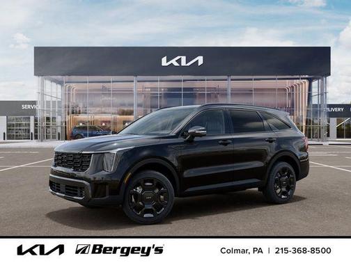 Aurora Black Pearl 2026 Kia Sorento Hybrid SX Prestige