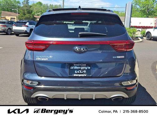 Pacific Blue 2021 Kia Sportage SX Turbo