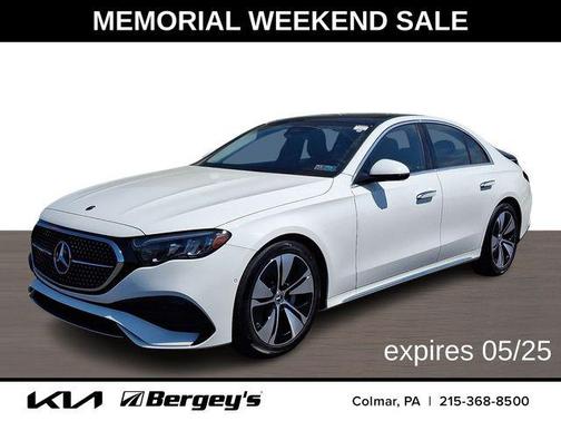 Polar White 2025 Mercedes-Benz E-Class E 350