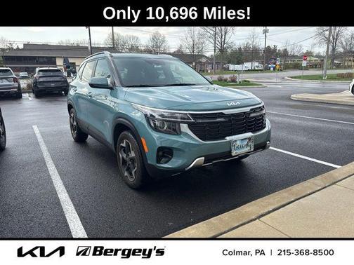 Pluton Blue 2024 Kia Seltos EX