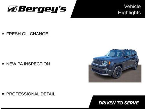 Carbon Black Metallic 2016 Jeep Renegade Latitude