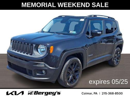 Carbon Black Metallic 2016 Jeep Renegade Latitude