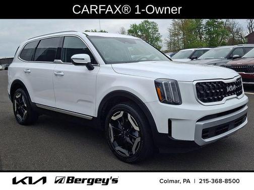 Glacial White Pearl 2025 Kia Telluride S