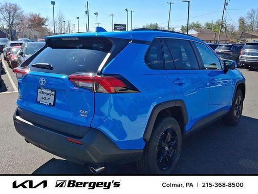 Blue Flame 2019 Toyota RAV4 XLE
