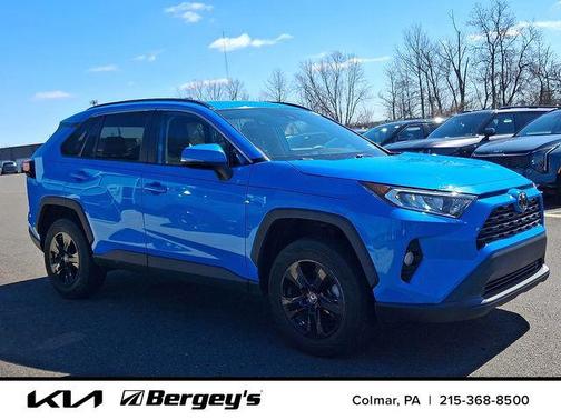 Blue Flame 2019 Toyota RAV4 XLE