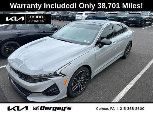 Wolf Gray 2024 Kia K5 GT