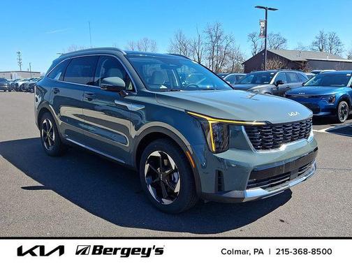 Cityscape Green 2026 Kia Sorento Hybrid EX