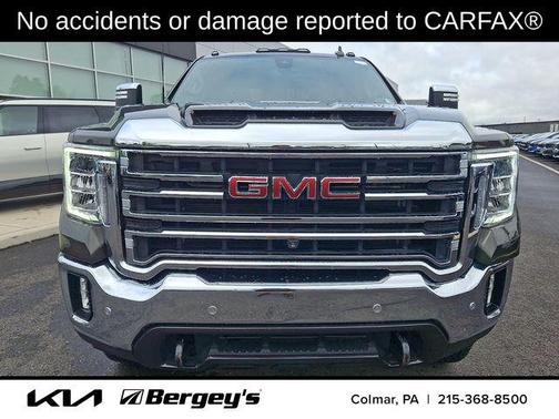 Forest Metallic 2022 GMC Sierra 2500 SLT