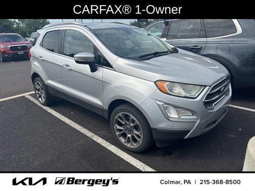 Silver Metallic 2018 Ford EcoSport Titanium