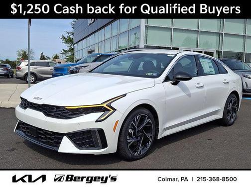 Snow White Pearl 2026 Kia K5 GT-Line