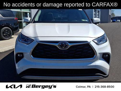 Blizzard Pearl 2020 Toyota Highlander Platinum
