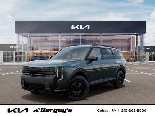 Black Jade Green 2027 Kia Telluride Hybrid X-Line SX