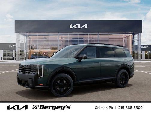 Black Jade Green 2027 Kia Telluride Hybrid X-Line SX