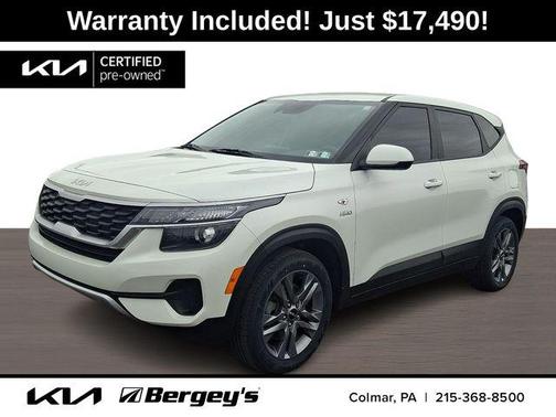 Snow White Pearl 2023 Kia Seltos LX