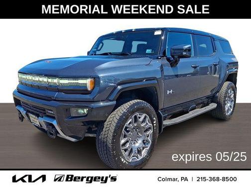Graphite Blue Metallic 2025 GMC HUMMER EV SUV 3X