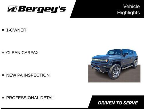 Graphite Blue Metallic 2025 GMC HUMMER EV SUV 3X
