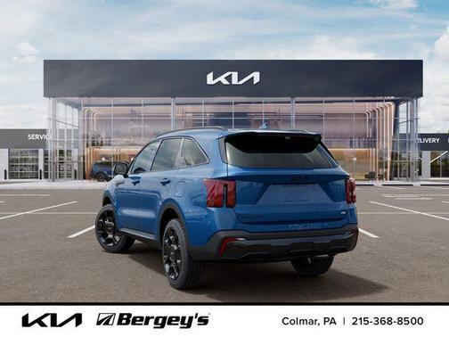 Mineral Blue 2026 Kia Sorento Hybrid SX Prestige