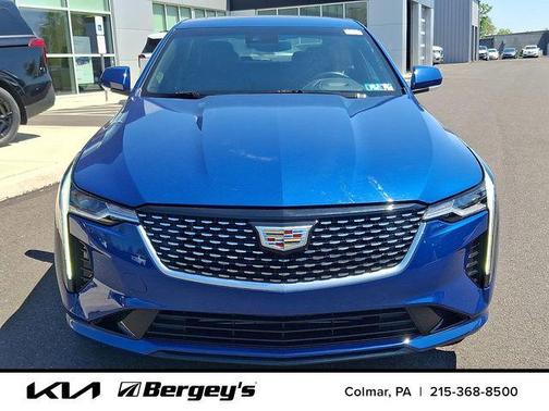 Wave Metallic 2023 Cadillac CT4 Luxury