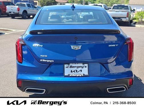 Wave Metallic 2023 Cadillac CT4 Luxury