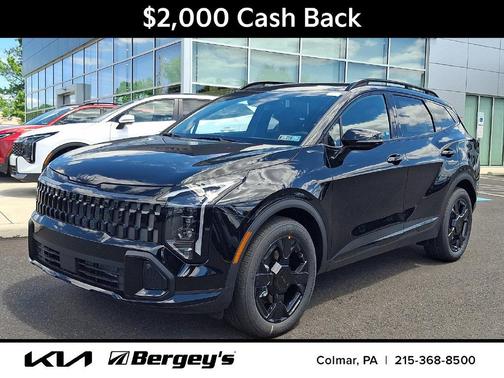 Ebony Black 2026 Kia Sportage X-Line