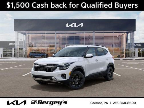 Snow White Pearl 2026 Kia Seltos EX