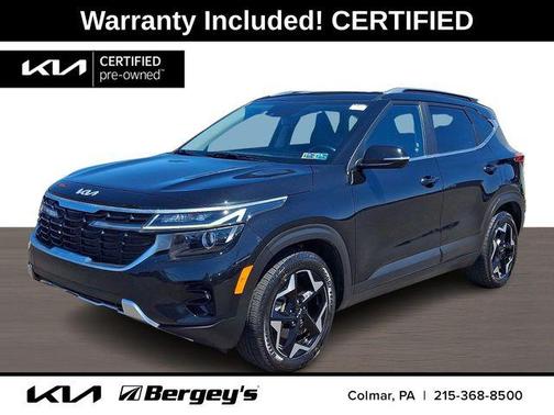 Fusion Black 2024 Kia Seltos EX