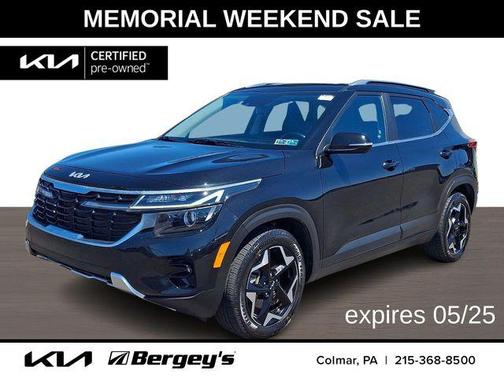 Fusion Black 2024 Kia Seltos EX