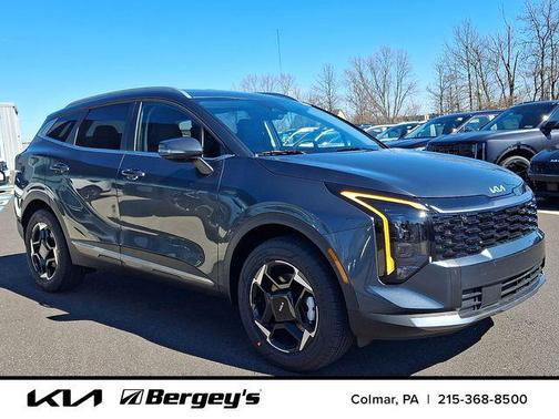 Gravity Gray 2026 Kia Sportage Hybrid EX