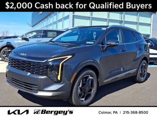 Gravity Gray 2026 Kia Sportage Hybrid EX