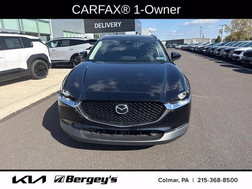 Jet Black Mica 2024 Mazda CX-30 2.5 S Preferred Package