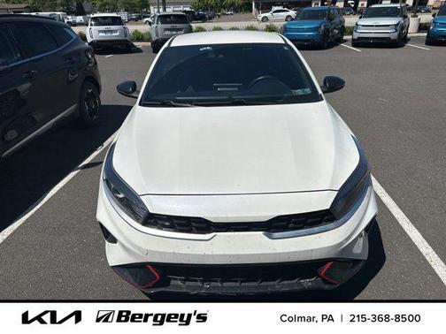 Snow White Pearl 2023 Kia Forte GT-Line