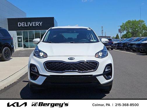 Clear White 2020 Kia Sportage LX