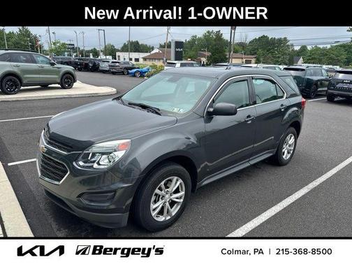 Nightfall Gray Metallic 2017 Chevrolet Equinox LS