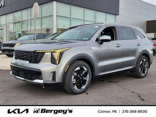 Steel Gray 2026 Kia Sorento Hybrid EX
