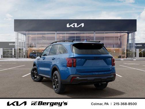 Mineral Blue 2026 Kia Sorento Hybrid SX Prestige