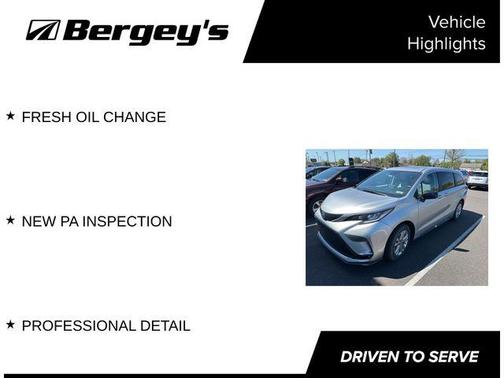 Celestial Silver Metallic 2023 Toyota Sienna XSE 7 Passenger