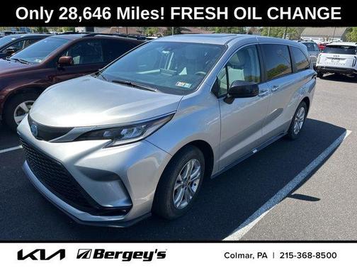 Celestial Silver Metallic 2023 Toyota Sienna XSE 7 Passenger