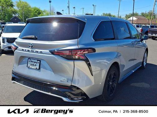 Celestial Silver Metallic 2023 Toyota Sienna XSE 7 Passenger