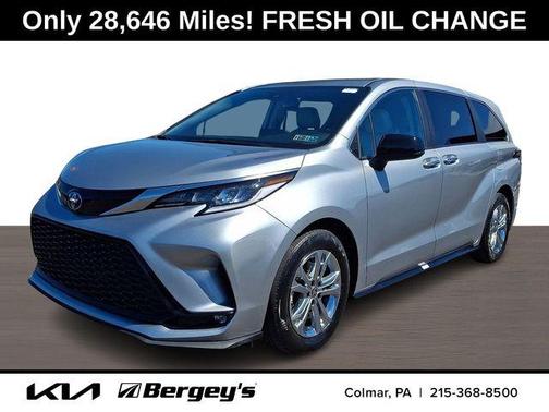 Celestial Silver Metallic 2023 Toyota Sienna XSE 7 Passenger