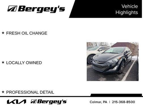 2015 Hyundai ELANTRA Limited