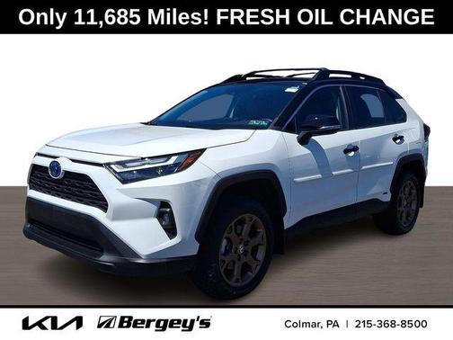 Midnight Black Metallic 2024 Toyota RAV4 Hybrid Woodland Edition