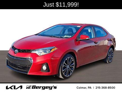 2016 Toyota Corolla S Plus