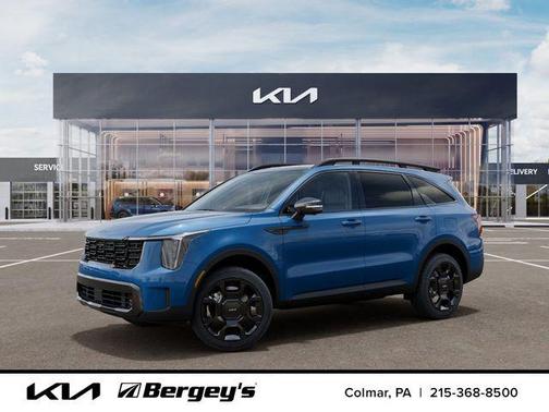 Mineral Blue 2026 Kia Sorento Hybrid SX Prestige