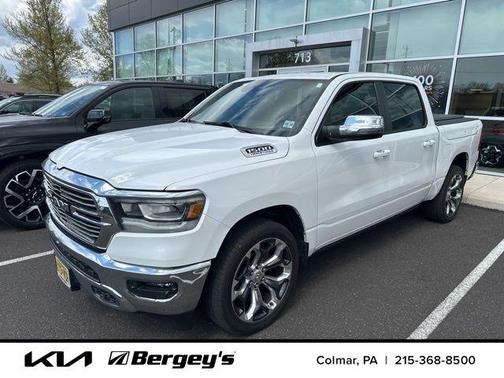 Bright White Clearcoat 2023 RAM 1500 Laramie