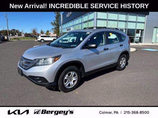 Alabaster Silver Metallic 2013 Honda CR-V LX