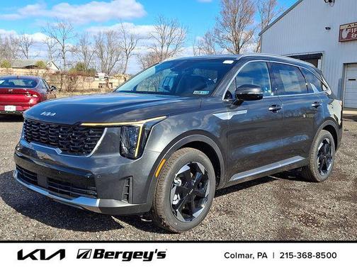 Interstellar Gray 2026 Kia Sorento Hybrid EX