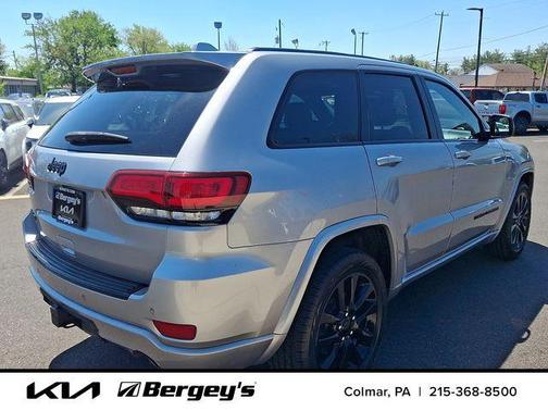 Billet Silver Metallic Clearcoat 2017 Jeep Grand Cherokee Altitude