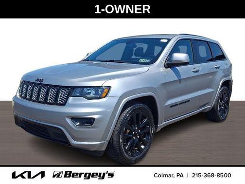 Billet Silver Metallic Clearcoat 2017 Jeep Grand Cherokee Altitude